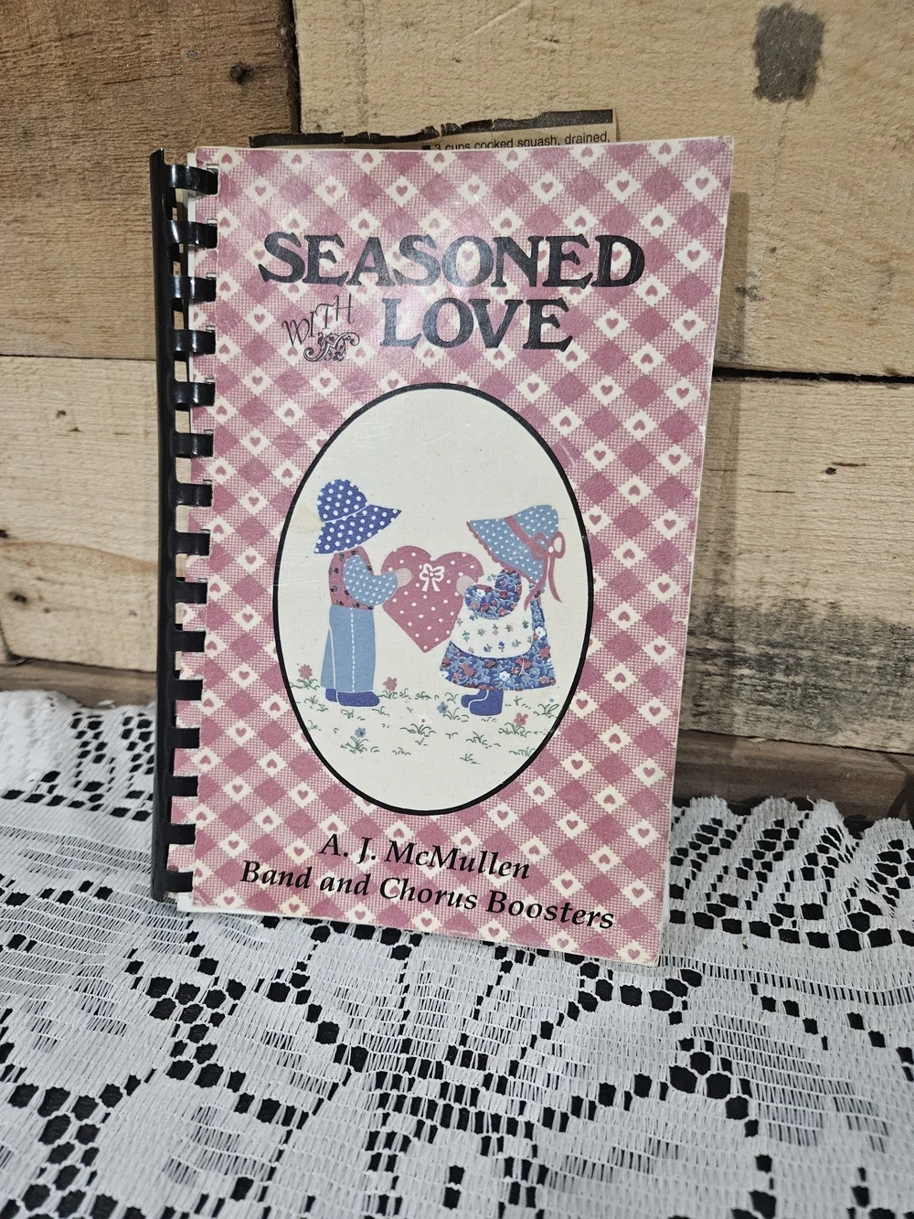 Vintage Seasoned With Love Cookbook